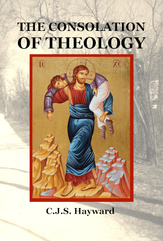 The cover for THE CONSOLATION OF THEOLOGY.